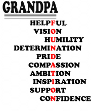 Load image into Gallery viewer, FOUNDATION (Male) Word Art