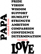 Load image into Gallery viewer, MADE WITH (Male) Word Art